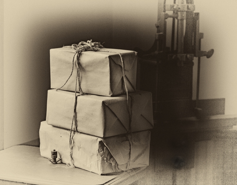 Packages waiting for a pickup that wil never come