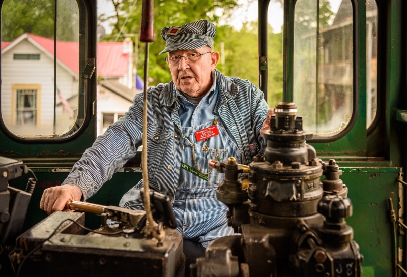 Whitewater Valley Railroad Engineer